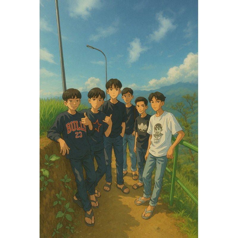 cara edit foto menjadi kartun / anime 3D Bisa costum foto sendiri