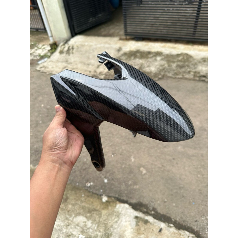 Spakbor Depan Honda Sonic 150/R Carbon Kevlar & Forget