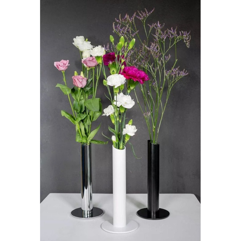 stand besi tempat bunga hiasan meja