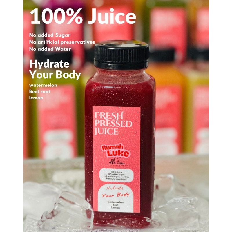 

COLD PRESSED JUICE “HYDRATE YOUR BODY”