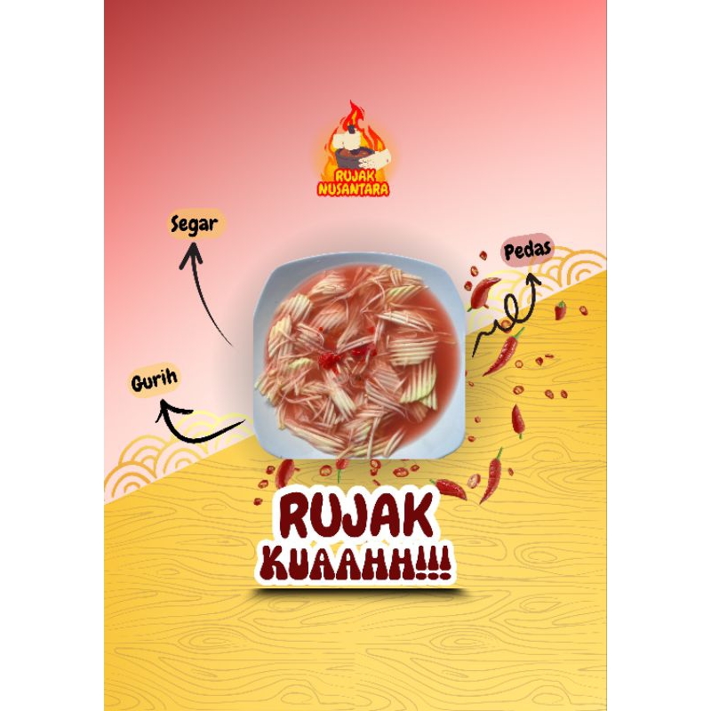 

Rujak Mangga Bumbu Kuah Pindang Pedas Manis Khas 150gram || Rujak Nusantara