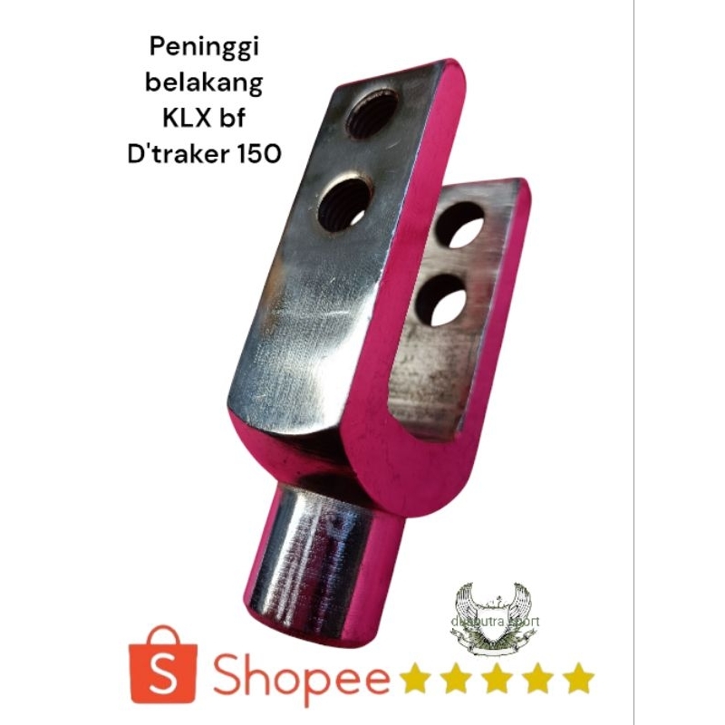 peninggi shock belakang KLX bf D'TRACKER 150