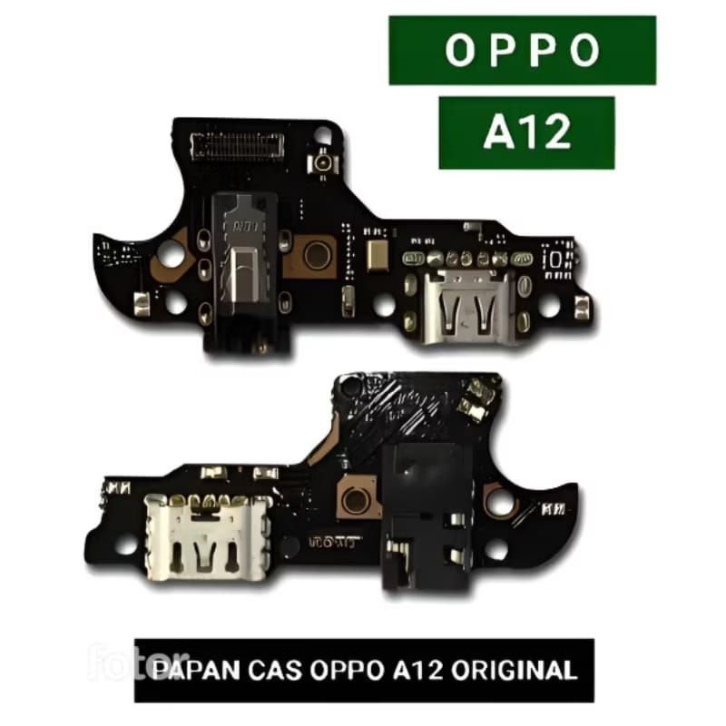 PAPAN CAS / KONEKTOR CAS CHARGER OPPO A12 ORIGINAL 100%