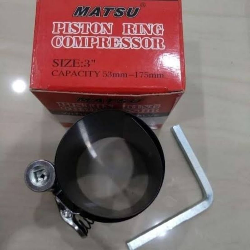 Press Ring Piston Compressor 3" MATSU / Alat Press Ring Piston