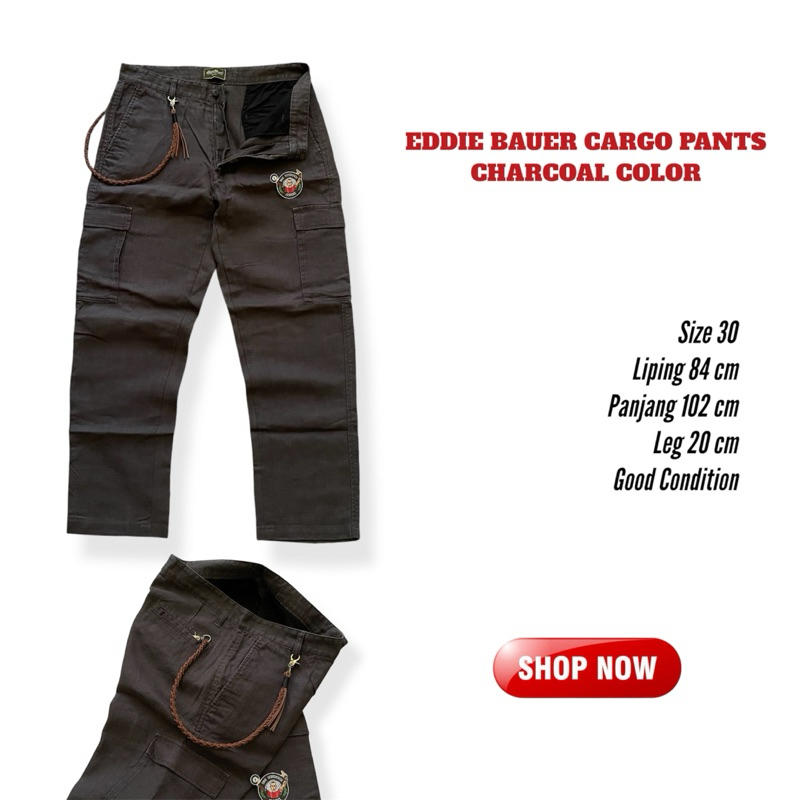 Eddie Bauer cargo long pants second