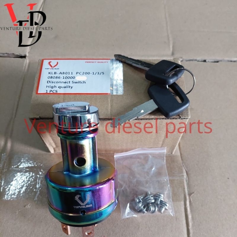 Switch 08086-10000 / 08086-20000 Kunci Kontak Komatsu