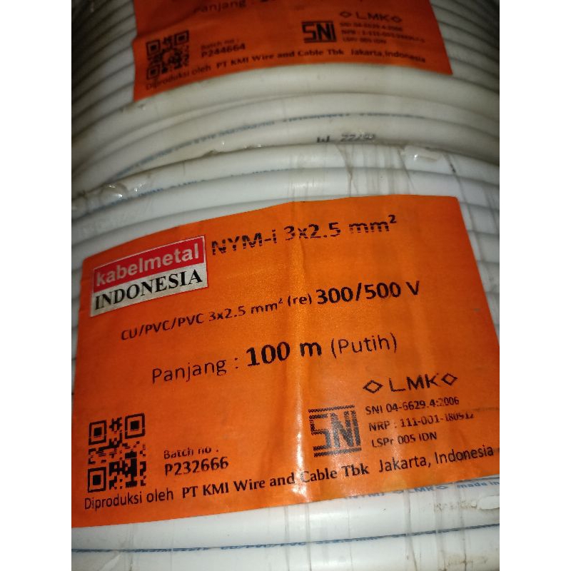 KABELMETAL NYM 3X2,5mm