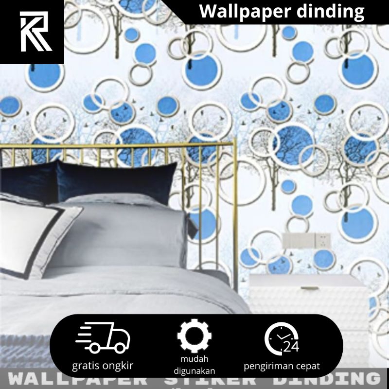 1 roll wallpaper  stiker dinding premium