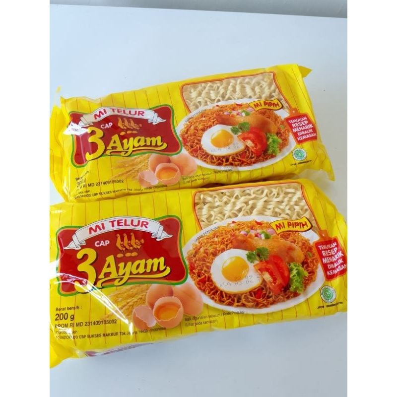 

Mie Telor Cap 3 Ayam