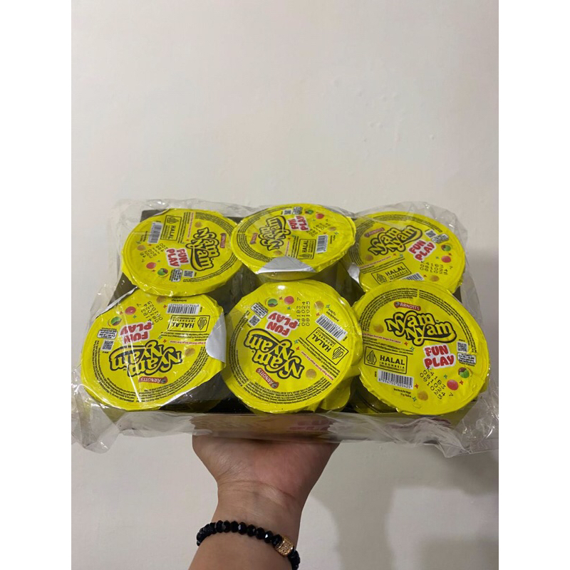 

READY STOK NYAM NYAM FUN PLAY ISI 12pcs By Yellow Snacks