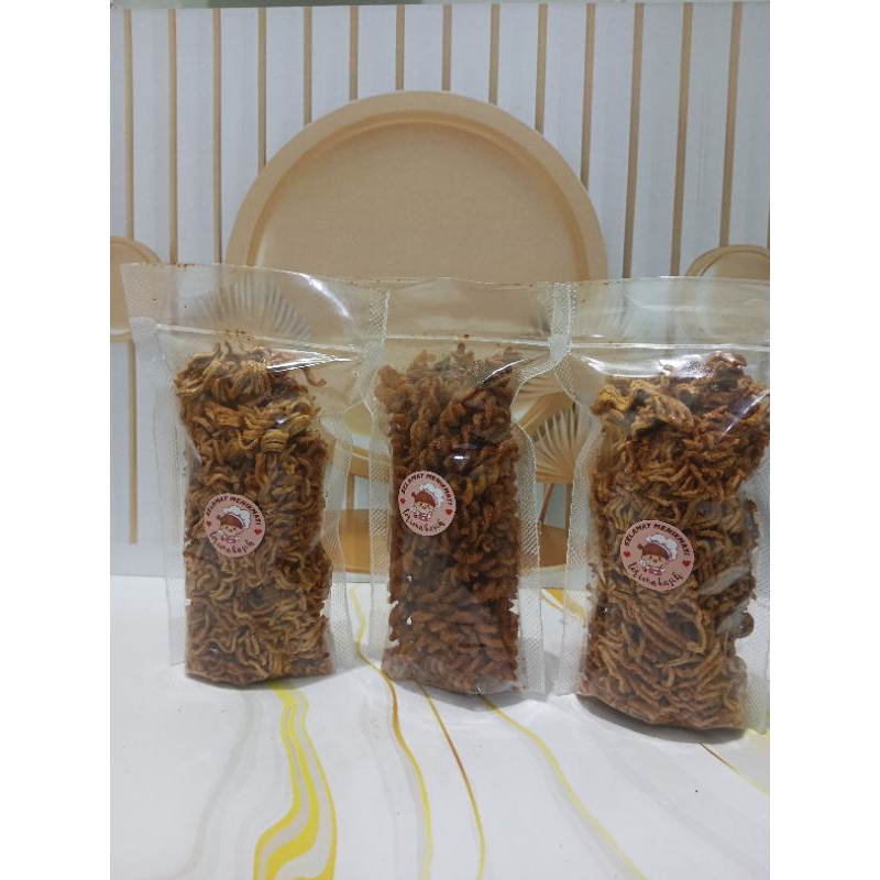 

Makaroni spiral bantet dan mie gemes paket hemat pedes gila(isi3pcs)