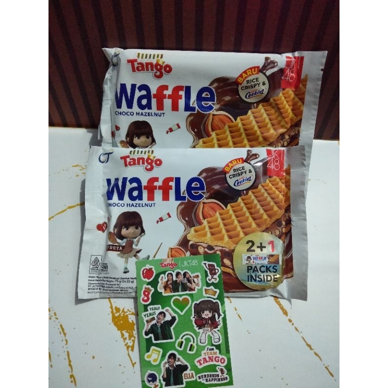 

Waffle Tango x JKT48 ( hadiah stiker JKT48)