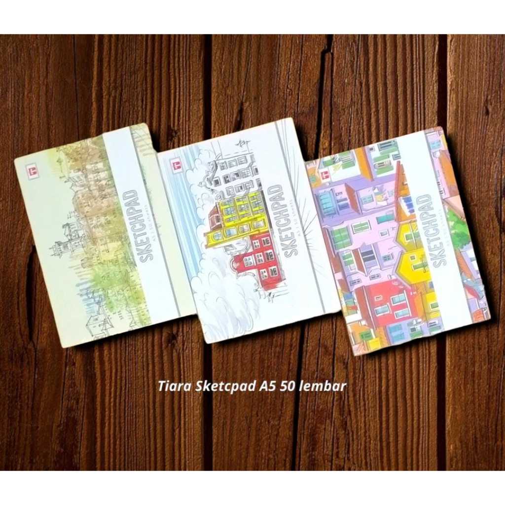 

BUKU GAMBAR SKETSA A5 SKETCH BOOK ISI 50 LEMBAR
