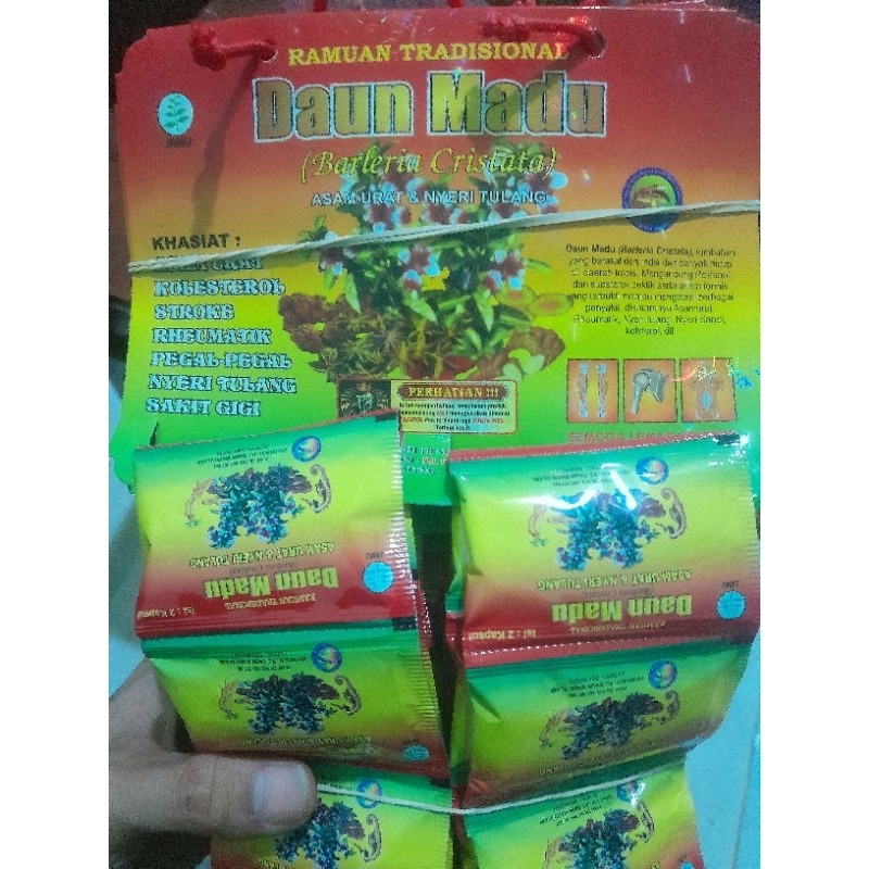 Daun Madu Kapsul Asam Urat Pegalinu Original