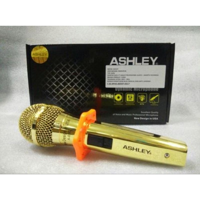 ASHLEY A-02G | Microphone kabel | Dynamic microphone