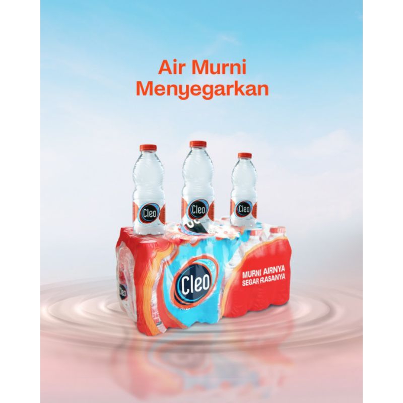 

Cleo Pure Water 220ml - Air Minum Murni dalam Kemasan Praktis