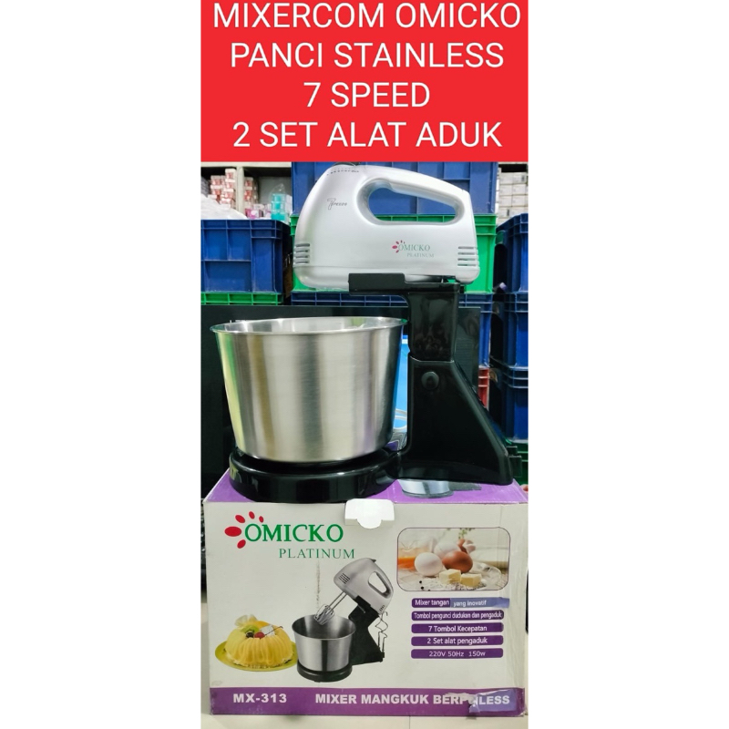 Mixercom Omicko Panci Stainless