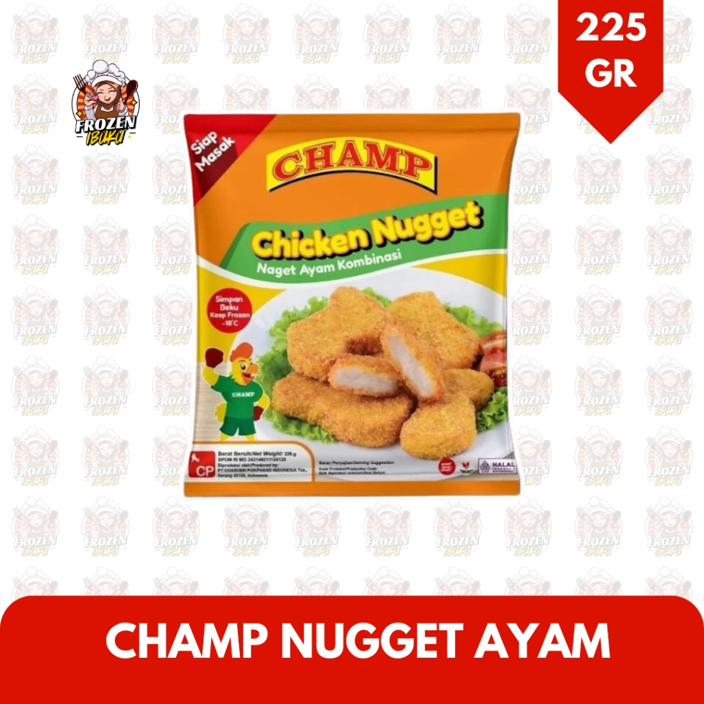 

CHAMP CHICKEN NUGGET 225GR