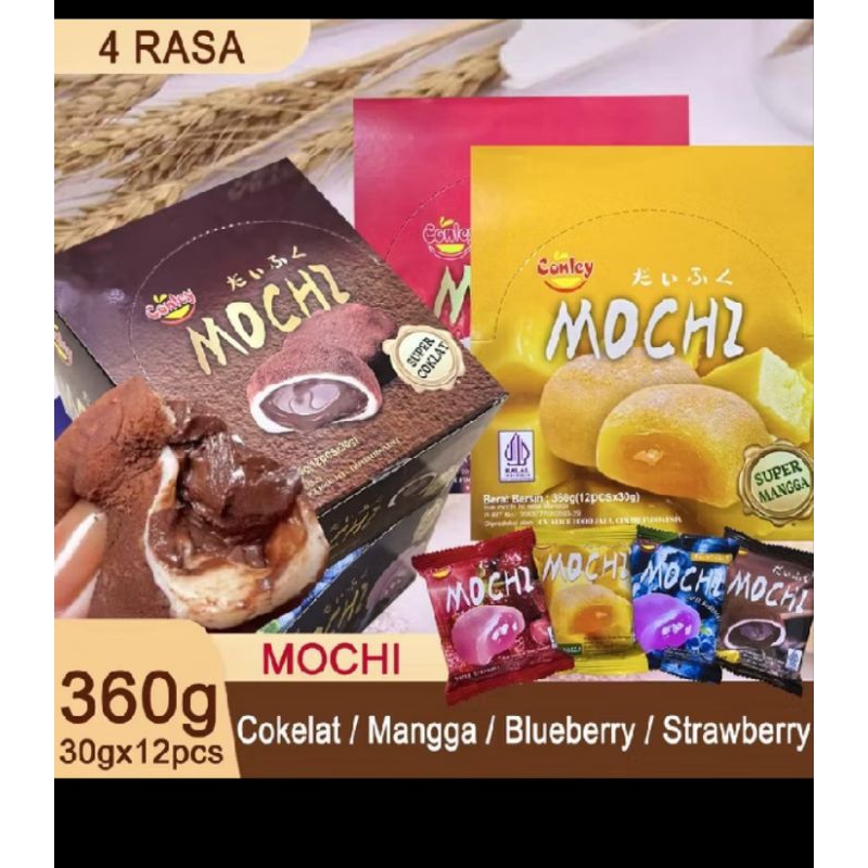 

kue mochi conley 1 box isi 12 pcs