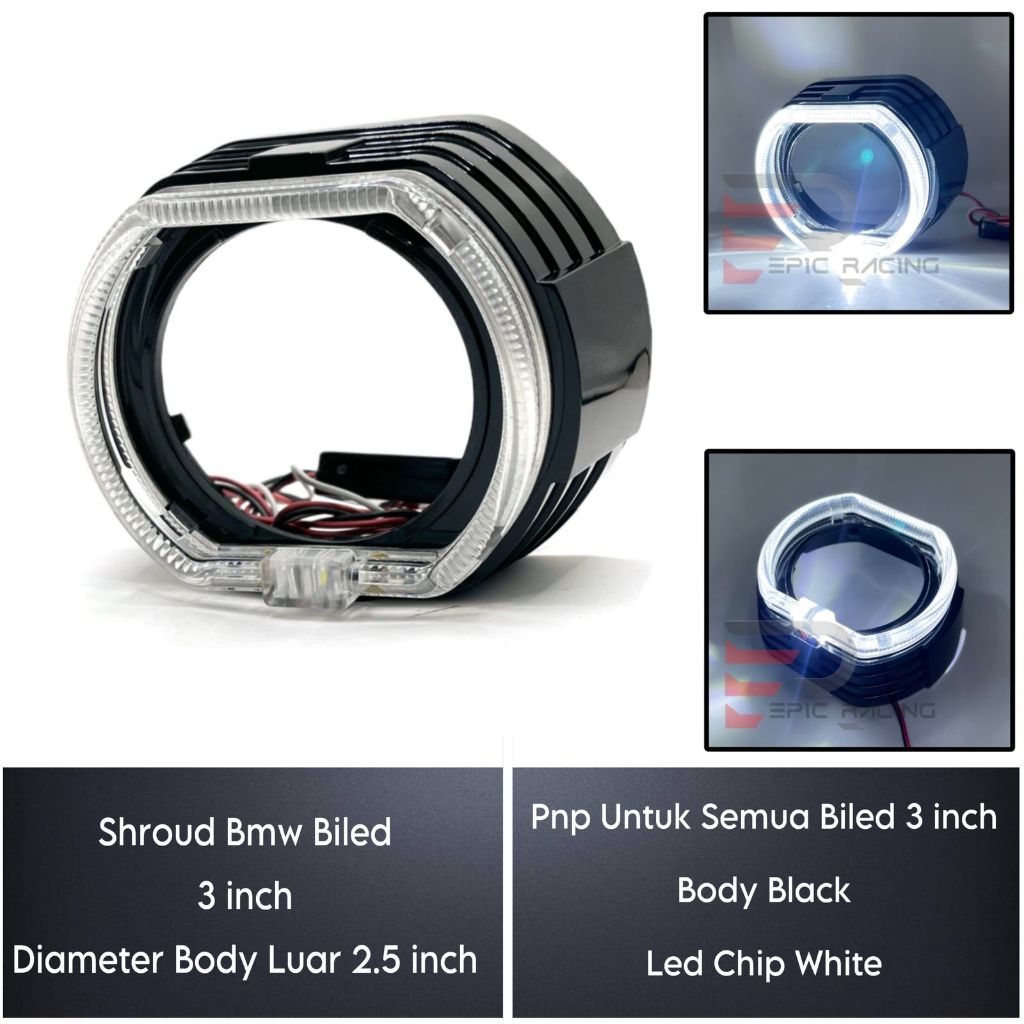 Shroud Projie 3.0 Inch BMW Klasik Mini