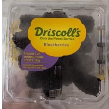 

Driscolls blackberries fresh / buah blackberry import / 125 gr