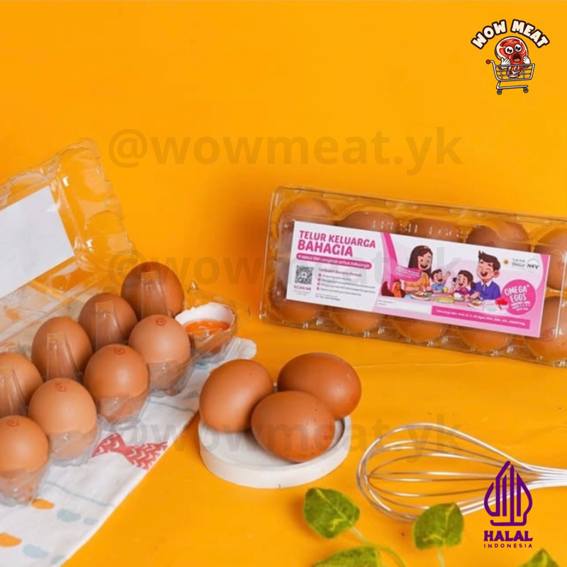 

Telur Ayam Omega | Telur Ayam Bahagia 10 Butir