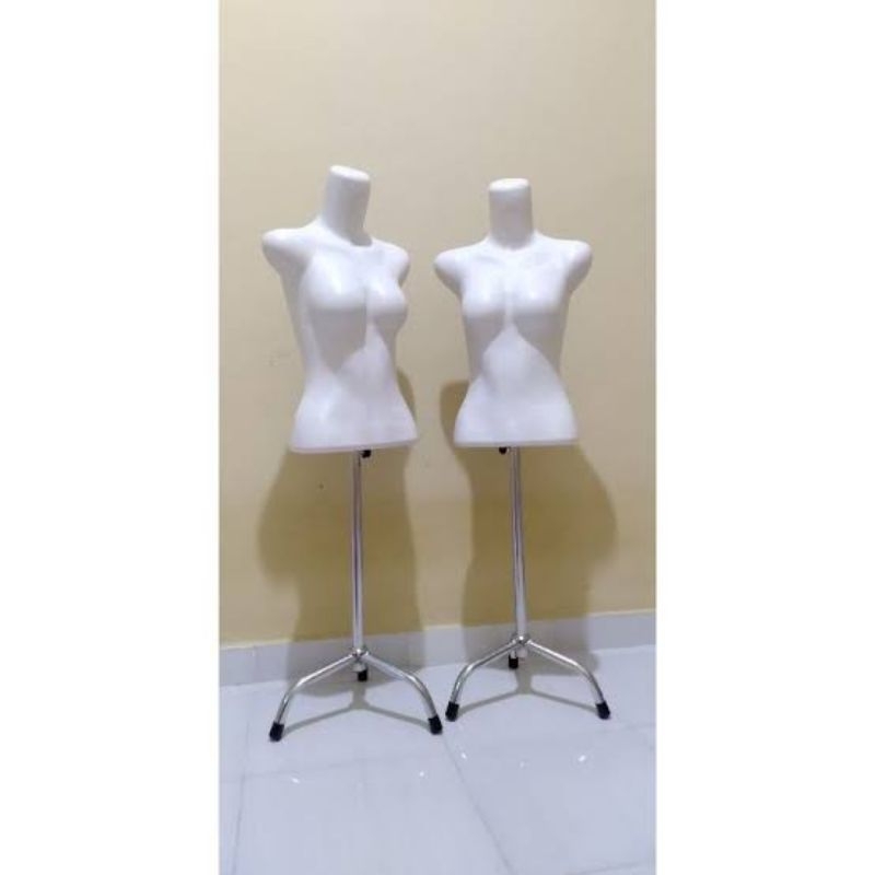 MANEKIN DEWASA ABG PUTIH TULANG cocok untuk pajangan Bra, Bh, Baju kaos import, baju tanggung, baju 