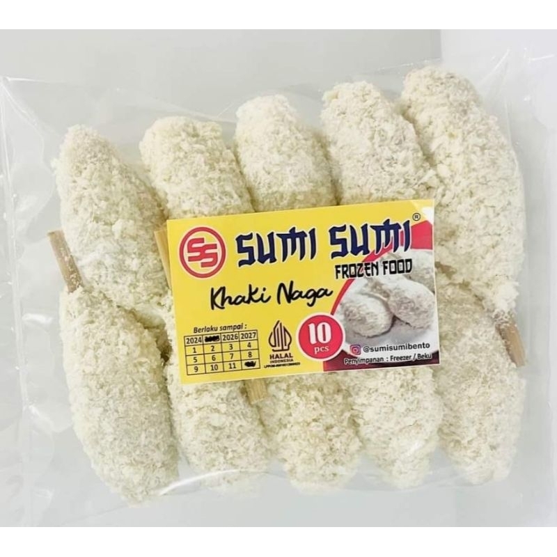 

kaki naga sumi sumi isi 10pcs