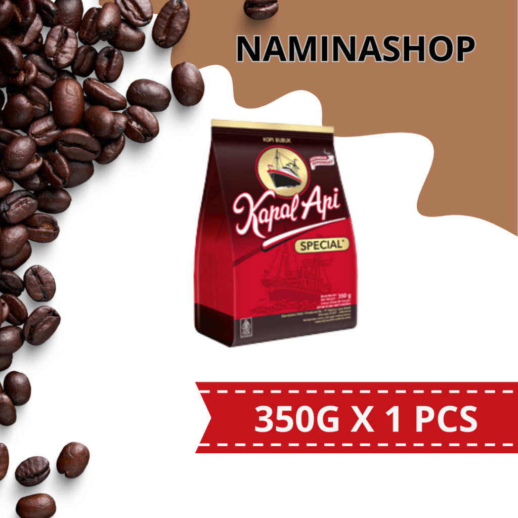 

KAPAL API KOPI BUBUK SPECIAL MERAH PCK 350g