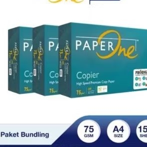 

kertas hvs A4 75 paper one 3 rim