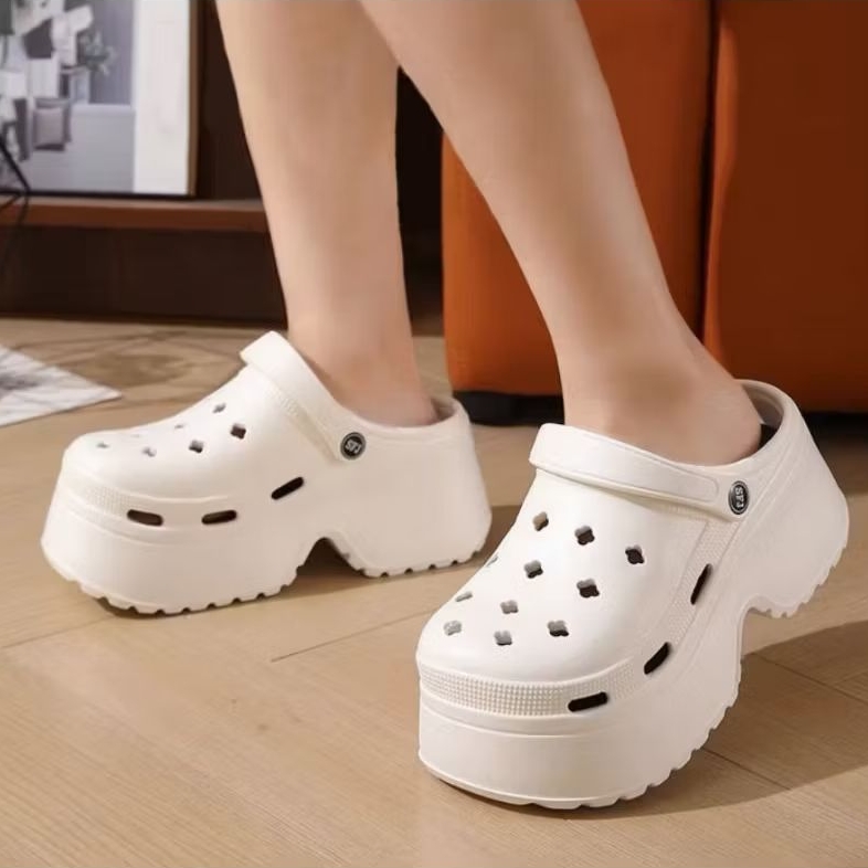 Sandal Baim Wanita Kekinian Sandal Kodok Slip On Korean Style