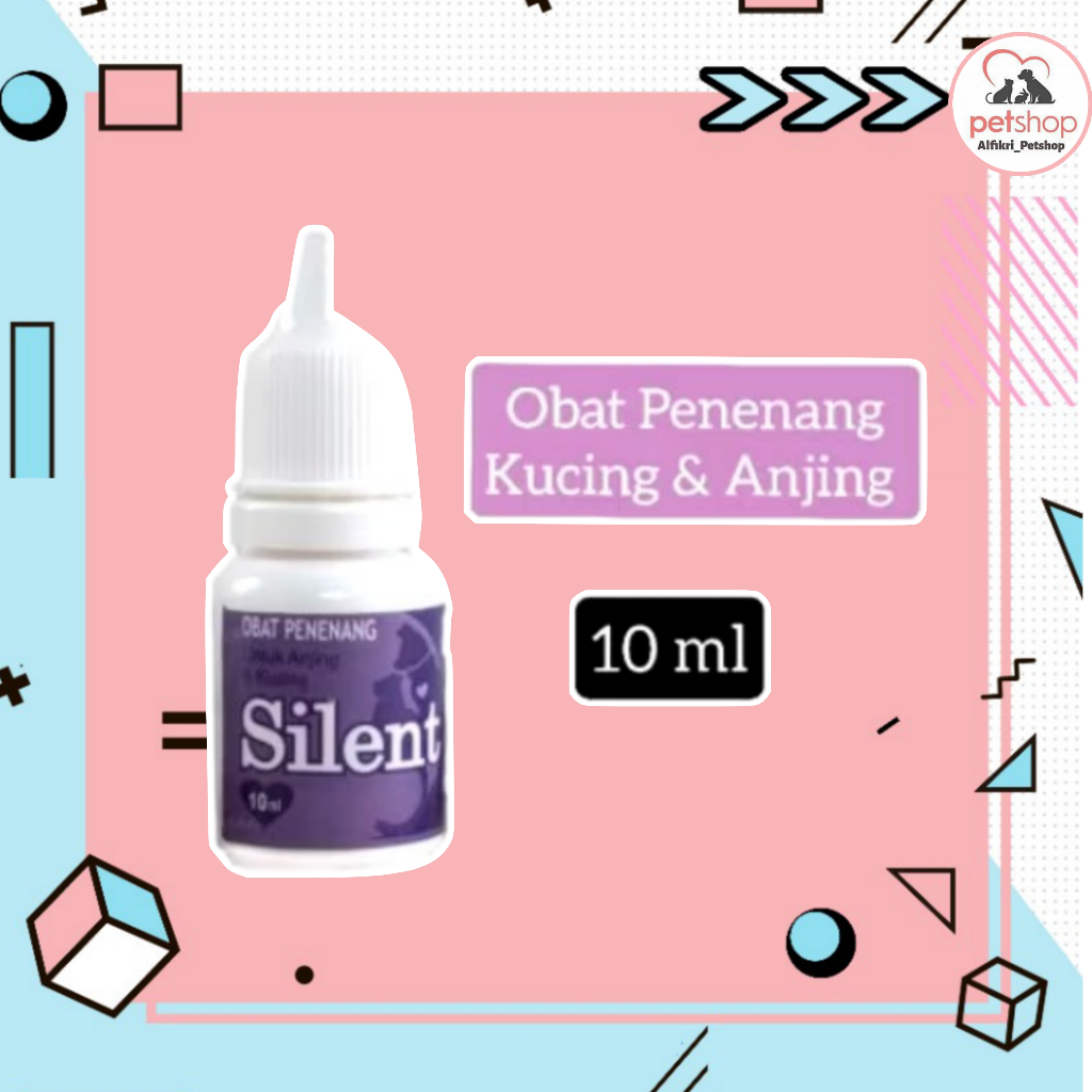 SILENT Obat Penenang Kucing dan Anjing | Obat untuk Kucing & Anjing Agresif