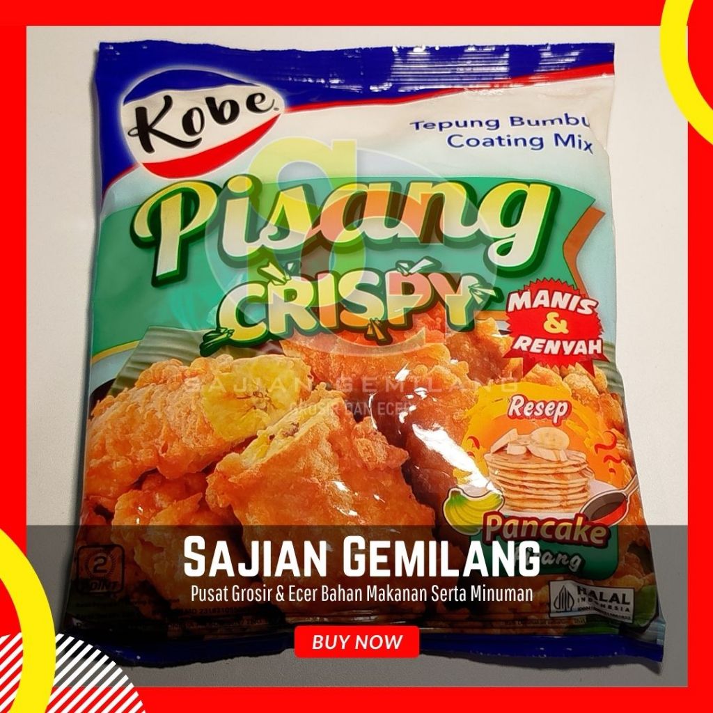 

Tepung Bumbu Kobe Pisang Crispy 200g