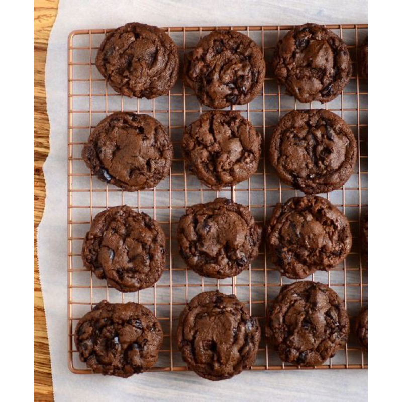 

Double choco cookies