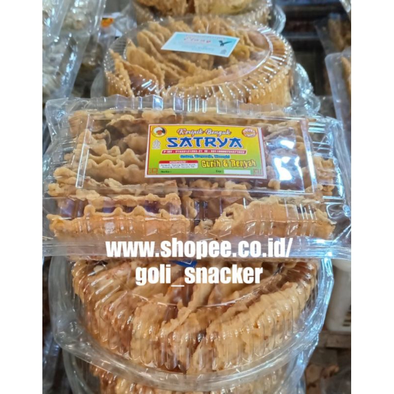 

Satriya Keripik Tempe Benguk Wonogiri Mika Kotak