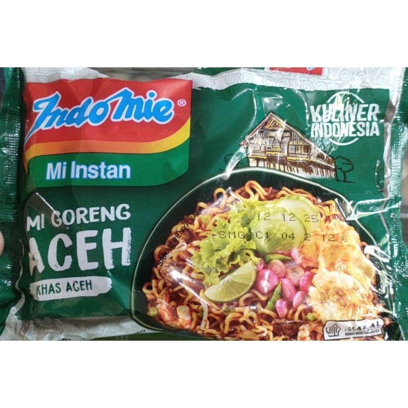 

Indomie goreng Aceh (1 dus = 40 pcs) ed 6 april 26