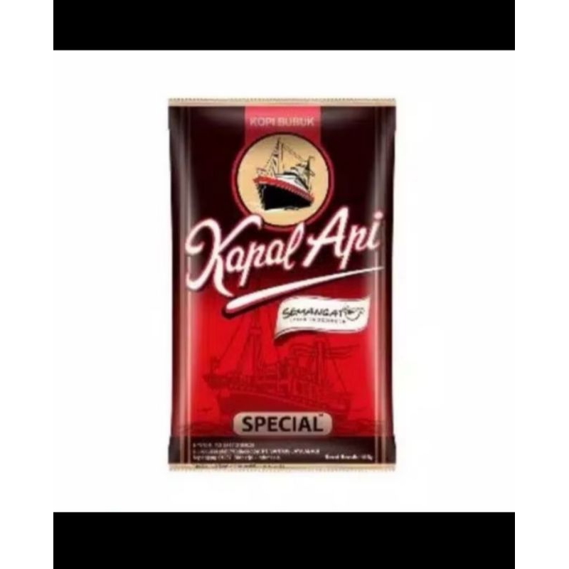 

Kopi Kapal Api Sepesial Bubuk tanpa gula 60gr