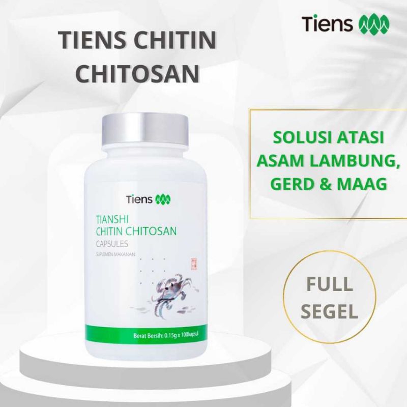 Obat MAAG GERD Anxiety Asam Lambung Tiens Chitin Chitosan Obat Mengatasi Asam Lambung GERD Anxiety A