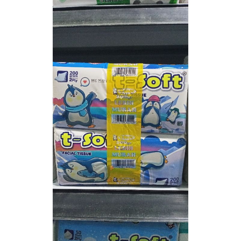 Tissue facial T-soft