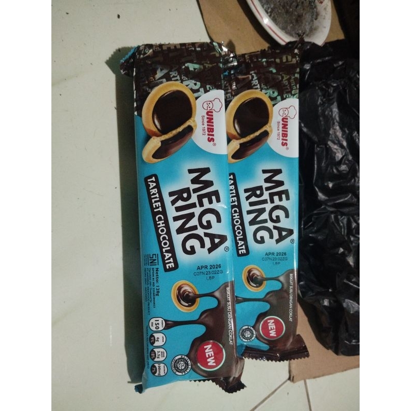 

Unibis MEGA RING biskuit Tartlet Chocolate Coklat 120gr Cokelat Food