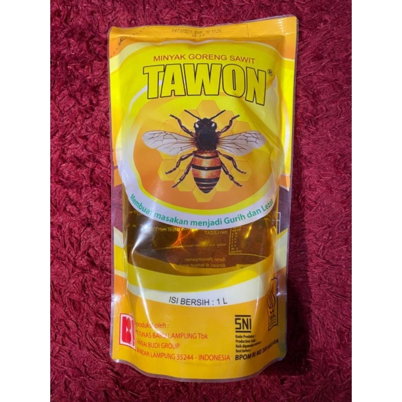 

Minyak Goreng Tawon 1 Liter