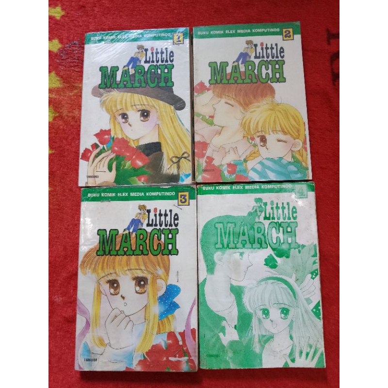 komik manga little march 1-4 tamat mulus sampul plastik