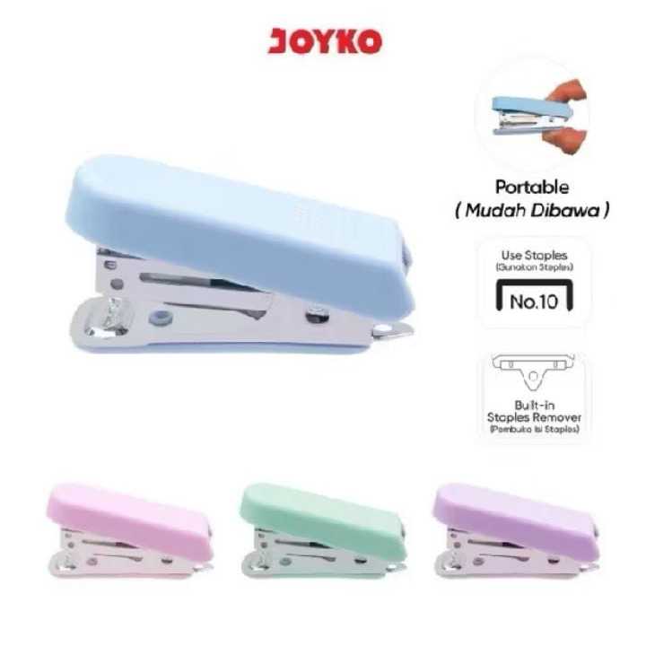 

Stapler Stepler Jepretan Joyko ST-24 PASTEL COLOR MINI STAPLER