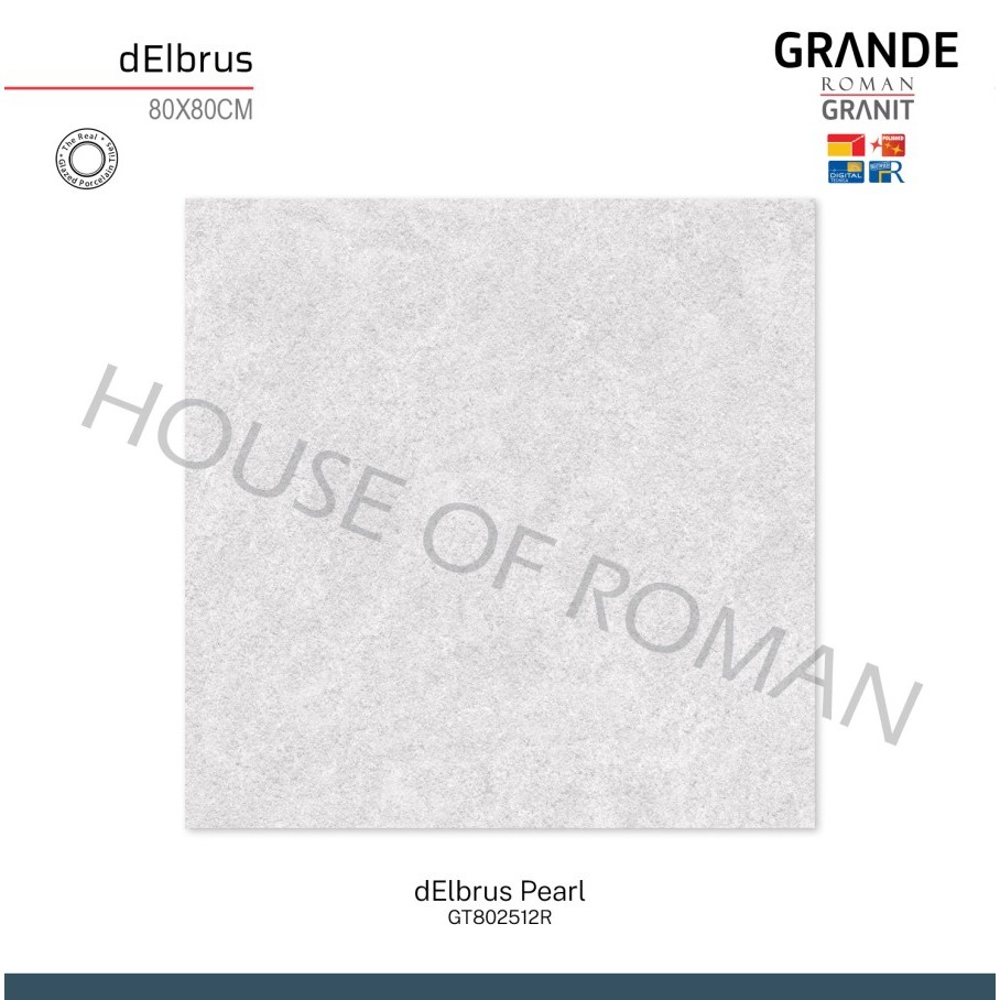 ROMAN GRANIT GRANDE dElbrus Pearl 80x80 GT802512R ROMAN GRANIT