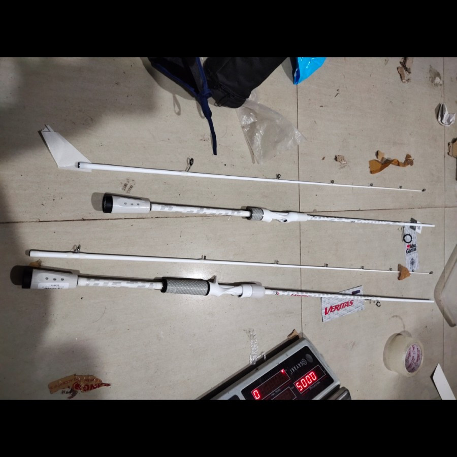 Ujung Saja TIP Joran Abu Garcia Veritas plx 17 Original - Ujung Ya Saja, 602 plx 17lb