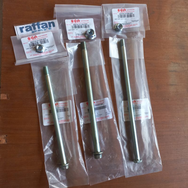 as roda Depan Belakang as swing arm suzuki Arashi shogun 125 FD R  new smash 110 new titan origyinal