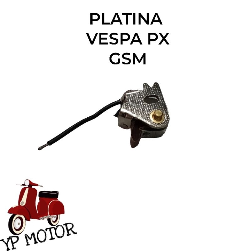 GSM Platina Contact Breaker Vespa PX P150X Sparepart Aksesoris Variasi Sukucadang Vespa