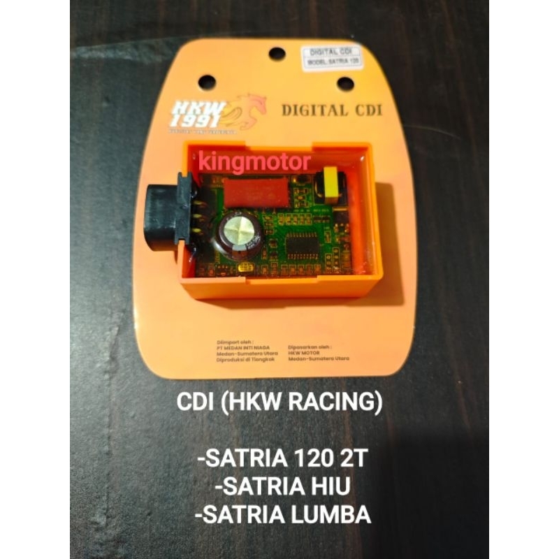 CDI HKW RACING SATRIA 120 2T 2TAK SATRIA HIU LUMBA LSCM ORI HKW