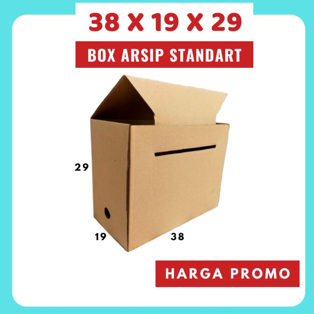 

Box Arsip Standart 38x19x29 Coklat Polos Kardus Arsip Packing/polos/Arsip/File/filebox/arsipbox/ box Dokumen