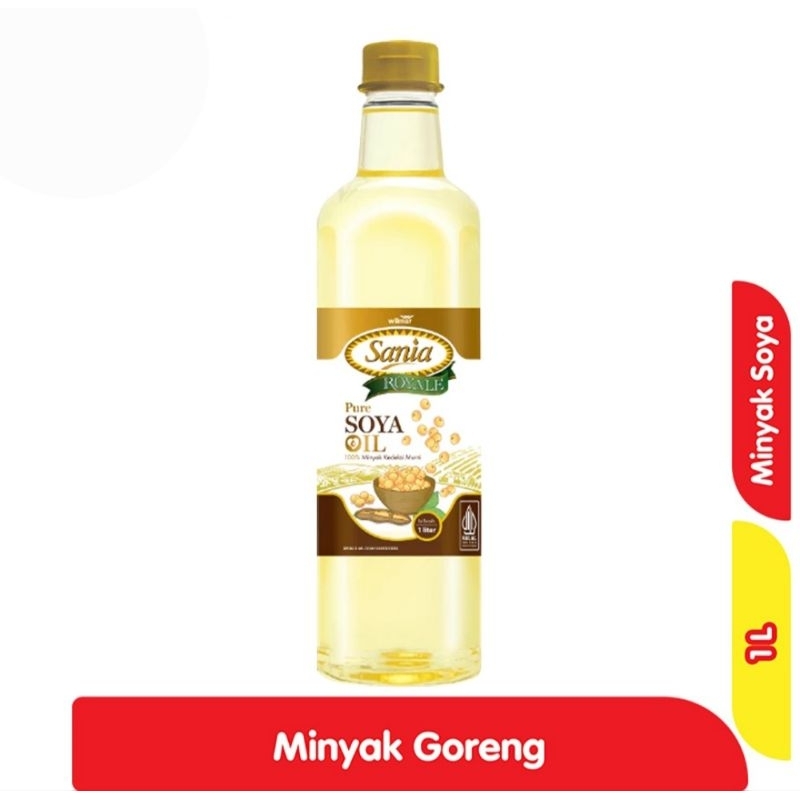 

Sania Royale Minyak Goreng Kedelai Botol 1 L